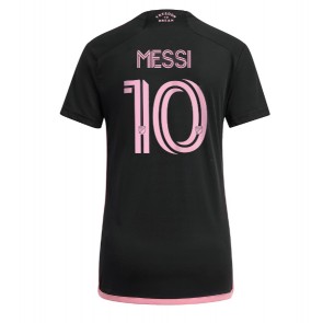 Inter Miami Lionel Messi #10 Dámské Venkovní Dres 2024-25 Krátký Rukáv